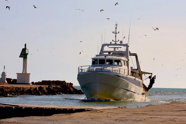 Barco de pesca — Fotografia de Stock