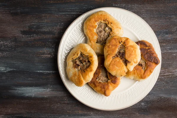 Homemade meat pies — Stock Photo, Image