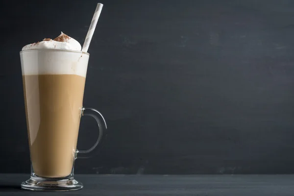 Coffee in glass — Stock Photo, Image