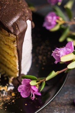 Pembe kremalı pasta