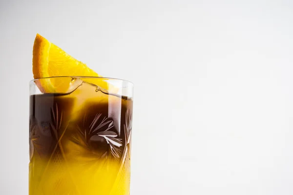 Orange och kaffe cocktail — Stockfoto