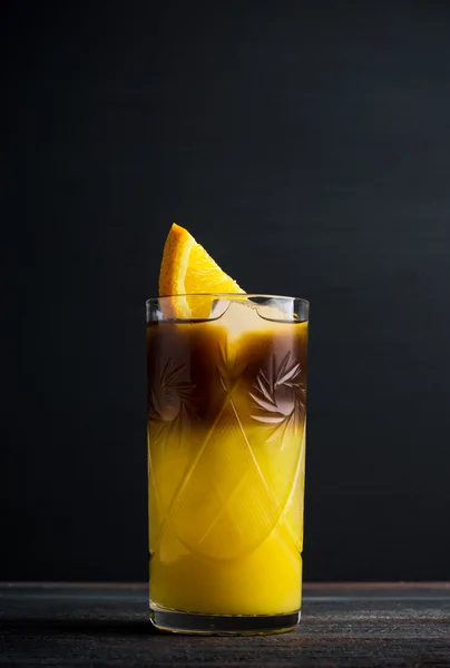 오렌지와 커피 칵테일 — 스톡 사진