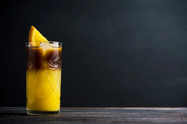 Orange och kaffe cocktail — Stockfoto