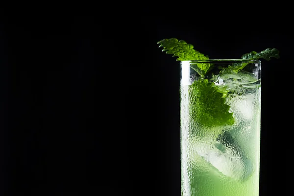 Cocktail vert à la menthe — Photo