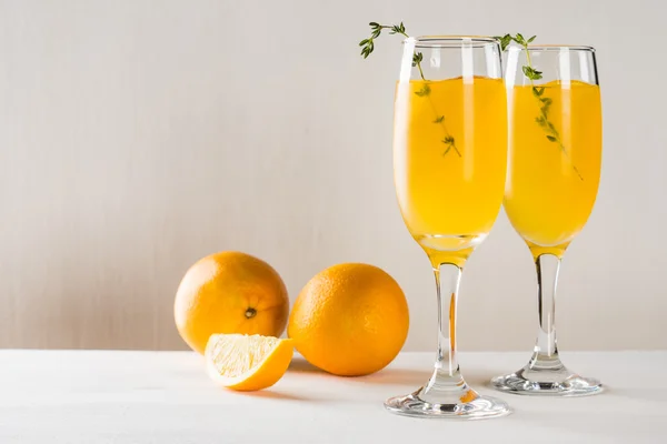 基于橙汁的鸡尾酒 — 图库照片