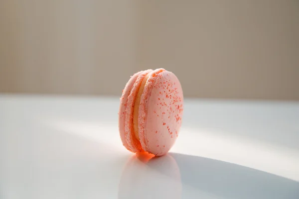 Lezzetli şeftali Macaron