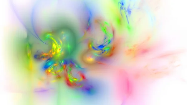 Misty Distante Galáxia Cósmica Fumaça Colorida Imagem Abstrata Misterioso Relaxamento — Fotografia de Stock