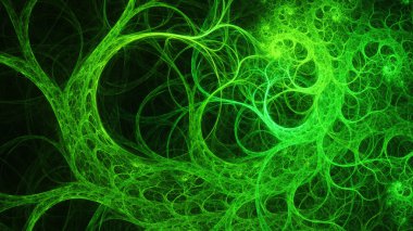 Muhteşem ağaç dalları. Avant-garde ve soyut. Gizemli psychedelic rahatlama wallpape. Kutsal geometri. Fraktal Wallpaper desen masaüstü. Dijital sanat yaratıcı grafik tasarım.