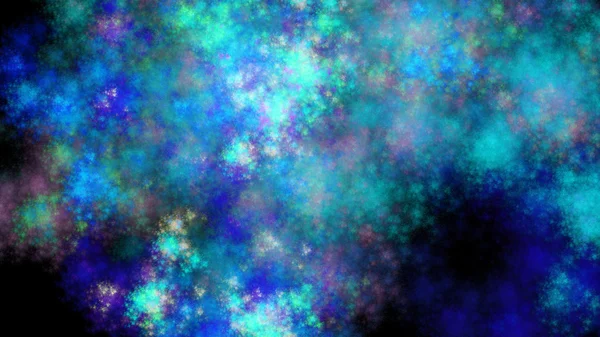 Yıldızlı gökyüzü fraktal.