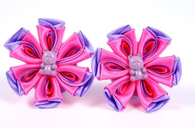 Kadın saç için Kanzashi süsler