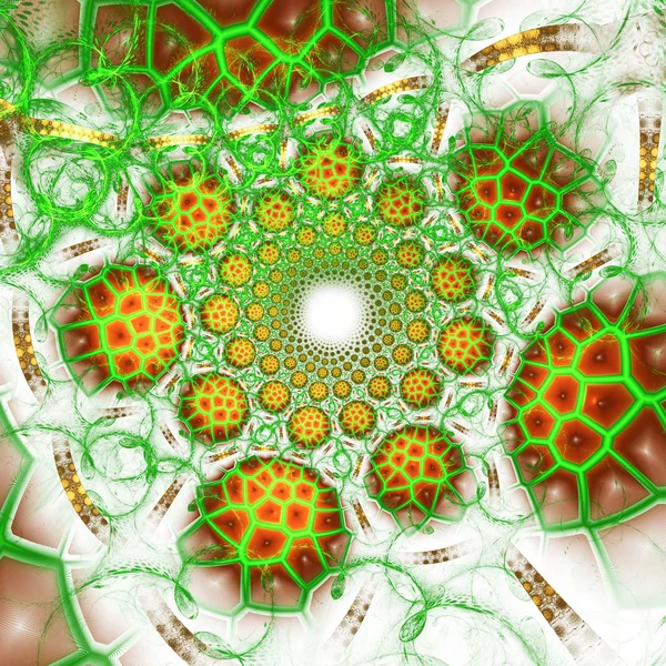 Células animales bajo microscopio . —  Fotos de Stock