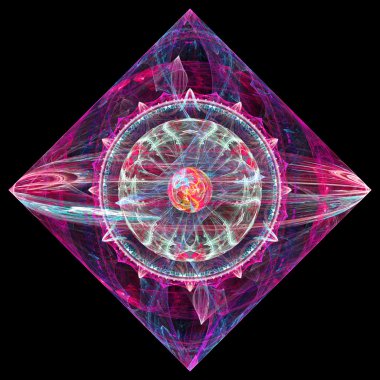 kristal berraklığında elmas.