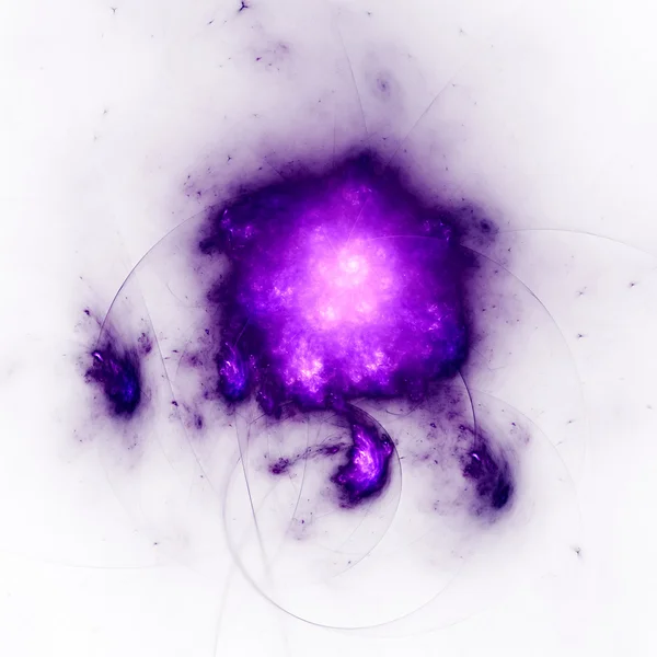 Gromada galaktyk. Mgławica gwiaździste. — Zdjęcie stockowe