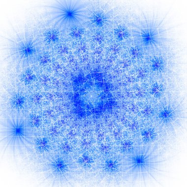 Renkli havai fişekler. Placer parlayan yıldızlar.