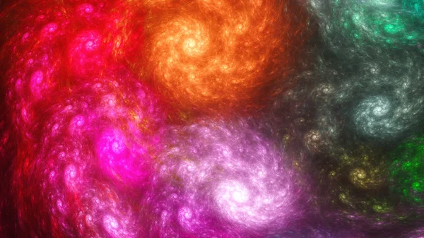 Olejomalba. Rotující galaxie. — Stock fotografie