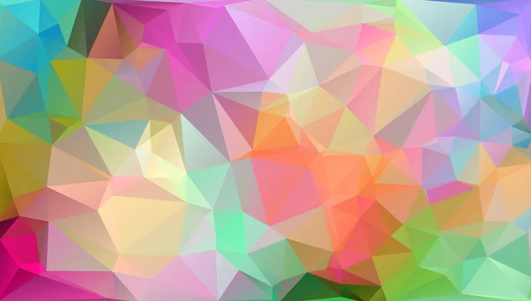 Multicolorido fundo em mosaico poligonal, ilustração vetorial . — Fotografia de Stock