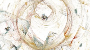 Soyut fraktal sanat arka plan çizim uzayı geometrisi. Arkaplan fraktal çoklu renk dokusundan oluşur ve hayal gücü, yaratıcılık ve tasarım projelerinde kullanılmak için uygundur.