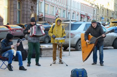 Sokak müzik grubu.