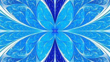 Olağanüstü güzel renkli vitray. Güneş yaprakları muhteşem bitkiler vardır.