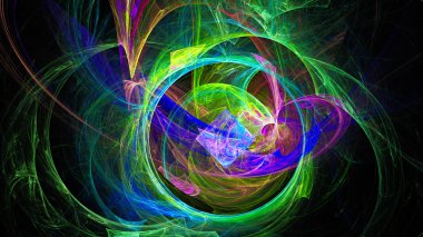 Soyut resim. Fraktal Wallpaper masaüstü.