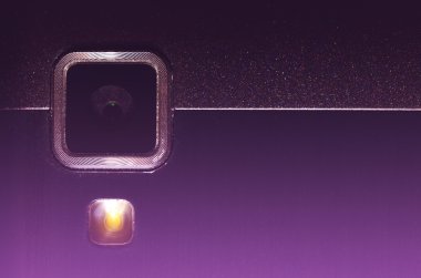 Web kamera ve cep telefonu flash.