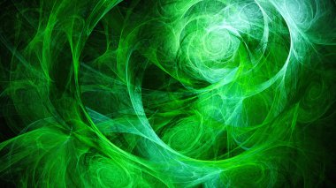 Spiral space. Storm sky. Atmosphere distant planet.