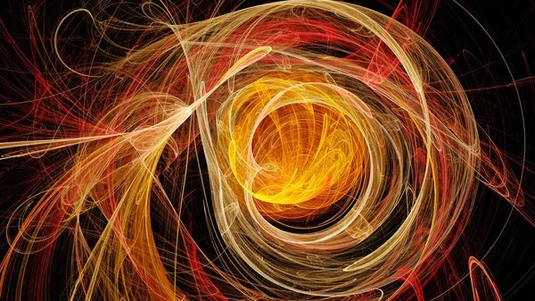 Ball of yarn. Sparks.