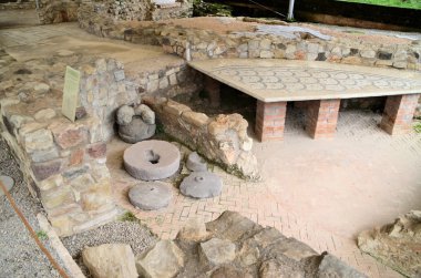 Antik Roma kazı Desenzano İtalya