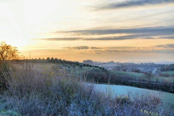 Tuscan Winter Scene — Stock Photo, Image