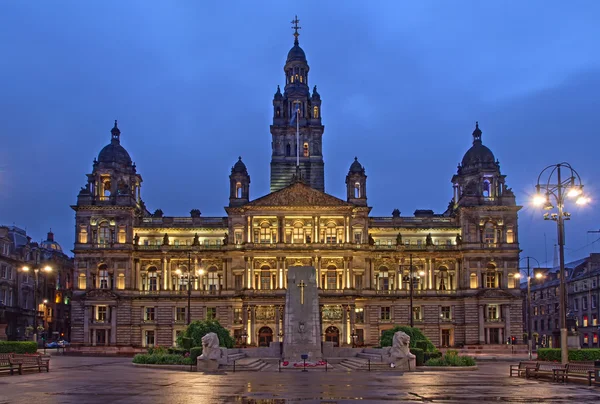Edificio City Chambers en Glasgow — Foto de Stock