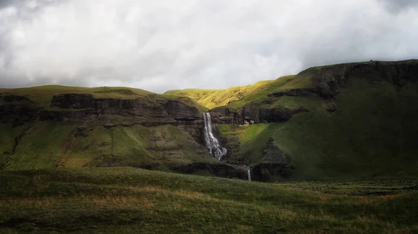 Vodopád na Islandu — Stock fotografie
