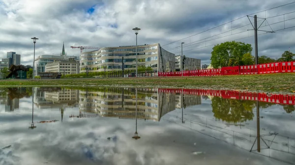 Edificios Del Centro Düsseldorf — Foto de Stock