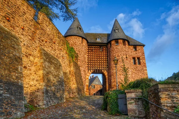 Château Médiéval Heimbach Allemagne — Photo