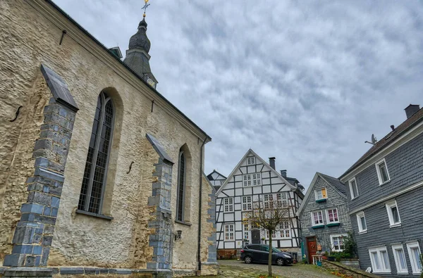 Eglise Centre Historique Velbert Neviges — Photo