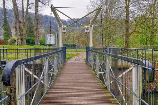 Sluice Una Storica Cartiera Essen Werden — Foto Stock