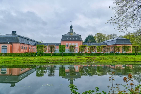 Castillo Histórico Con Foso Mnchengladbach Wickrath —  Fotos de Stock