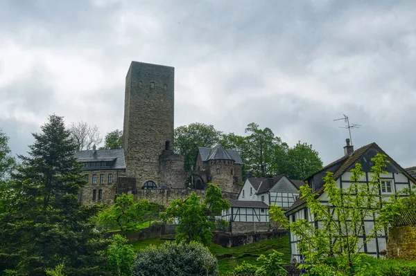 Mittelalterliche Burg Auf Einem Berg Hattingen Blankenstein — Fotografia de Stock