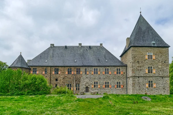Słynny Zamek Motorowy Hattingen Kemnade — Zdjęcie stockowe