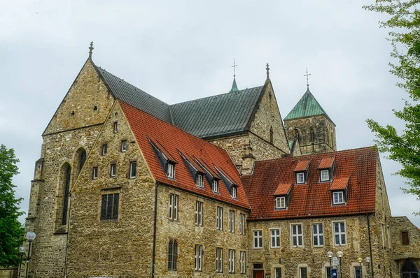 Historický Kolegiální Kostel Osnabrcku — Stock fotografie