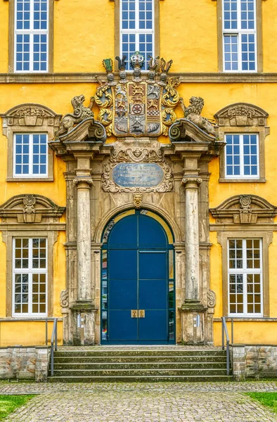 Tür Eines Historischen Schlosses Osnabrück — Stockfoto