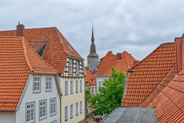 Osnabrck 'ın tarihi merkezine bak