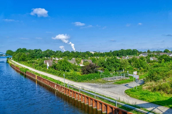 Market gardens by the Hamm-Datteln canal in Luenen