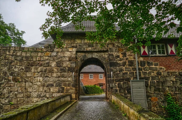 Porte Château Historique Dinslaken — Photo