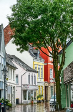 Dinslaken 'in tarihi merkezine bakın