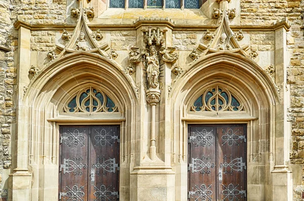 Portais Mosteiro Histórico Warburg — Fotografia de Stock