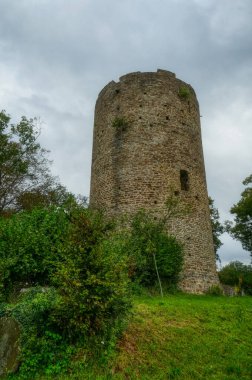 Blankenberg 'de bir ortaçağ şatosunun kulesi