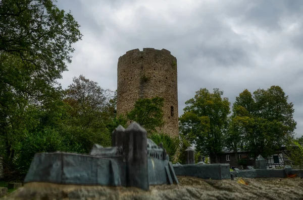 Torre Castelo Medieval Ruína Blankenberg — Fotografia de Stock