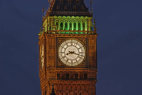 Big ben torre dell'orologio — Foto Stock