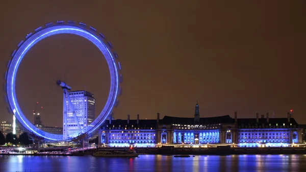 Londn jättiläinen pyörä — kuvapankkivalokuva