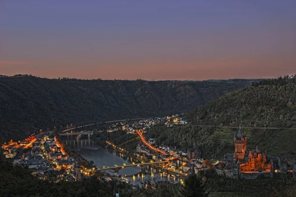 Cochem overview — Stock Photo, Image